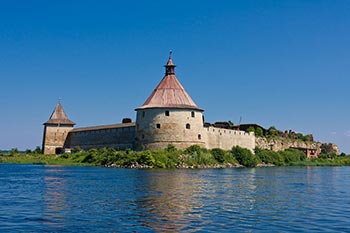 Крепость Орешек в Лодожском озере
